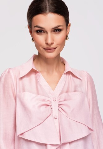 Ombre Bluse in Pink