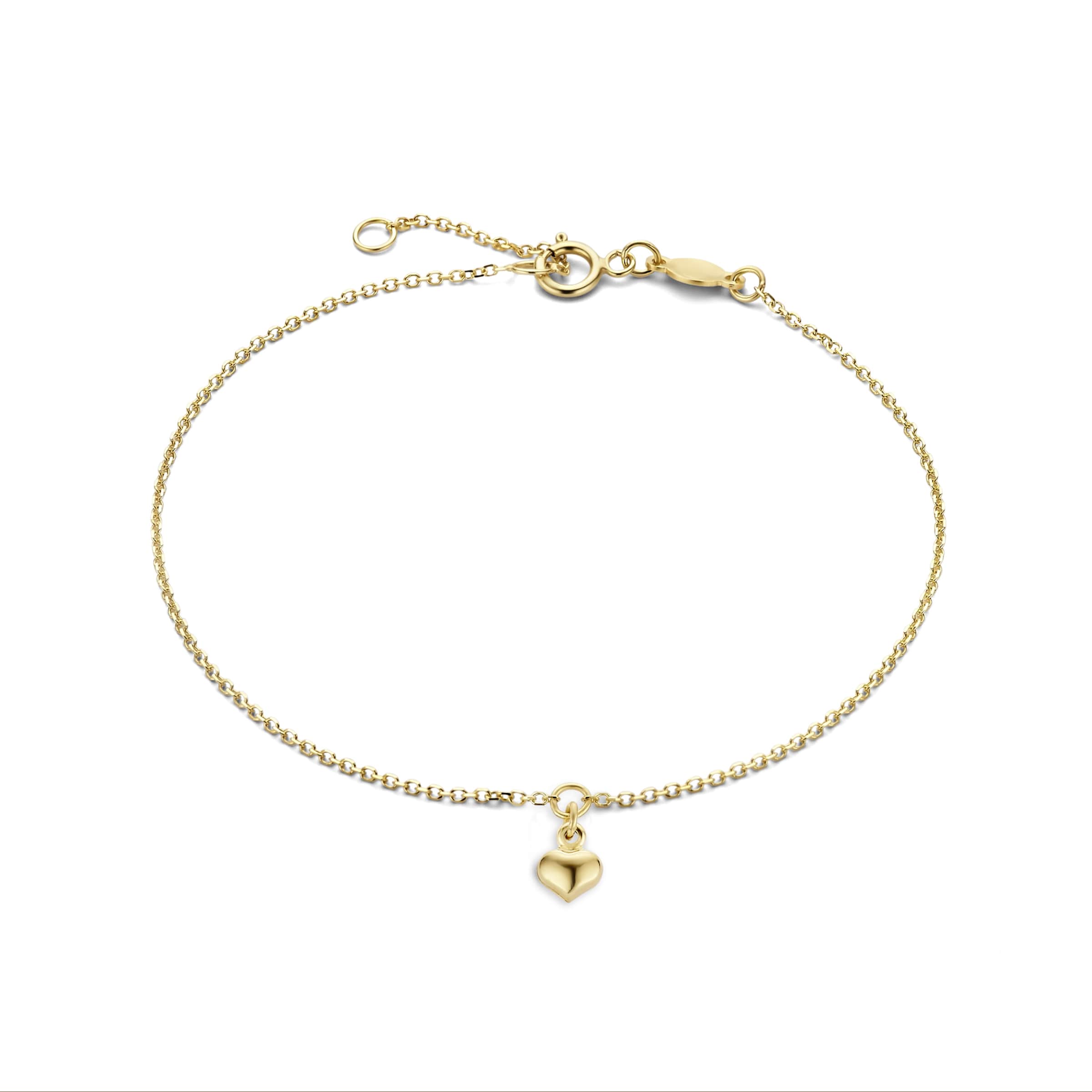 Beloro Jewels Bracelet in Gold: front