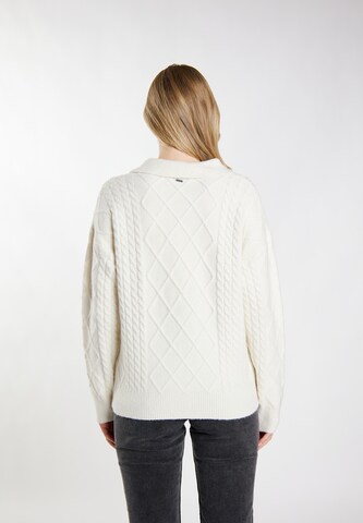 DreiMaster Vintage Sweater 'Incus' in White