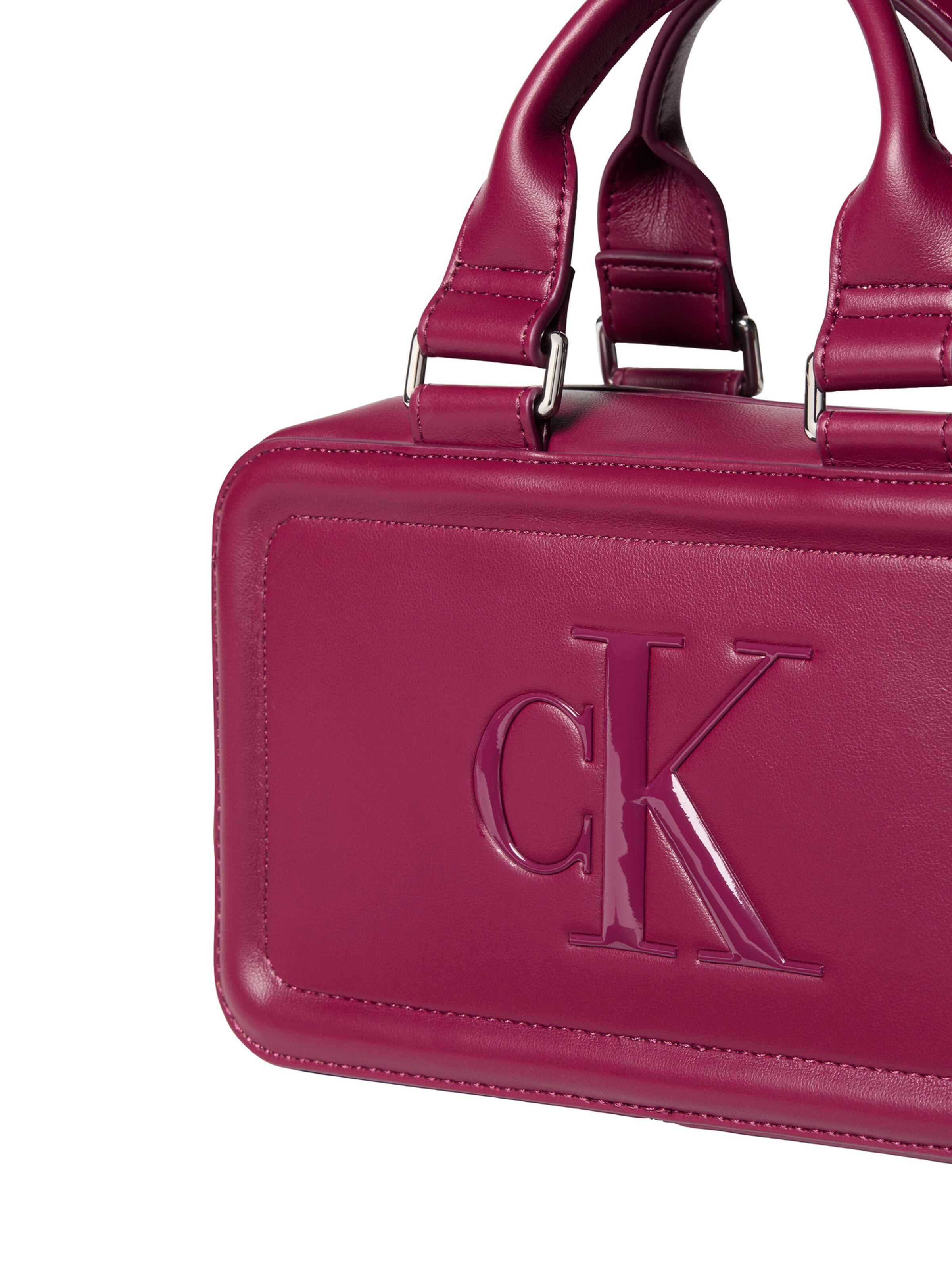 Calvin Klein Τσάντα χειρός 'BOLD ELONGATED MINI' σε κόκκινο