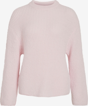 VILA Sweater 'VIEllis' in Pink: front