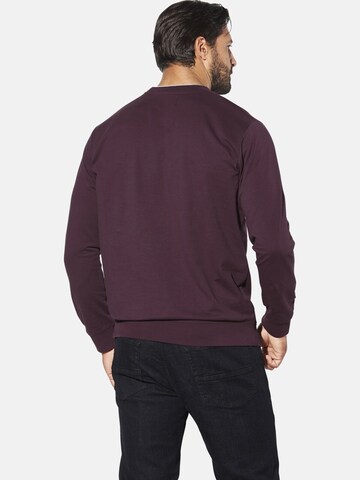 Jan Vanderstorm Sweatshirt 'Lindskov' in Rood