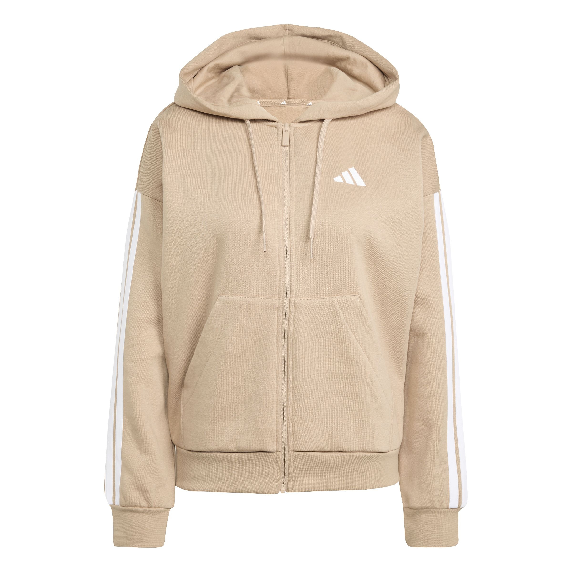 ADIDAS SPORTSWEAR Urheilullinen collegetakki värissä beige: etupuoli