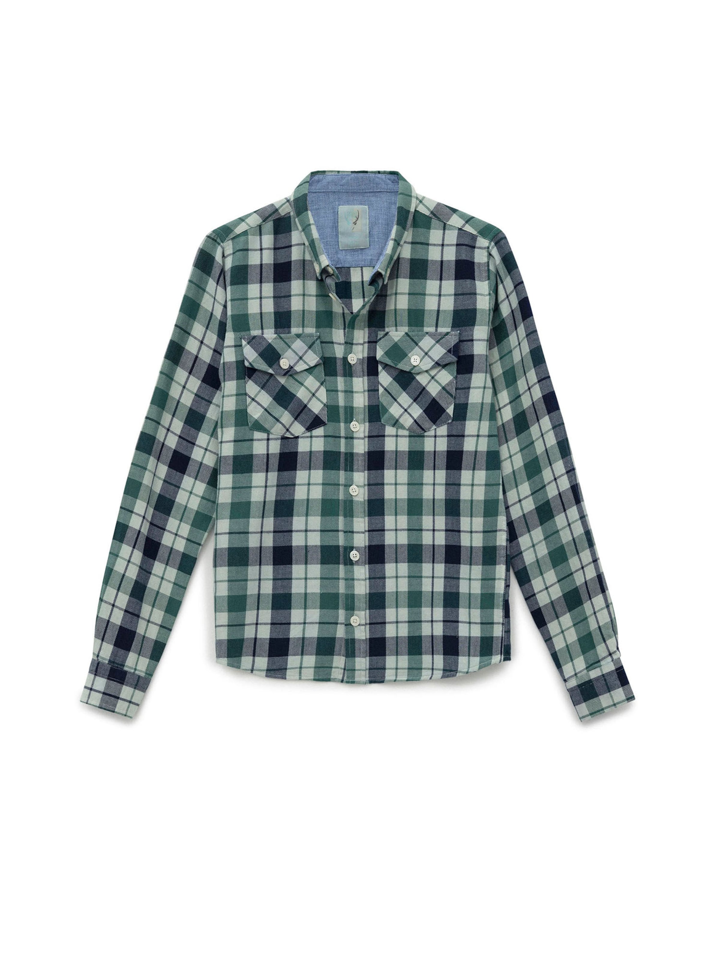 Regular fit Cămașă de la By Diess Collection pe verde: față