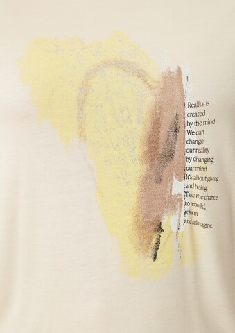 s.Oliver BLACK LABEL T-Shirt in Gelb