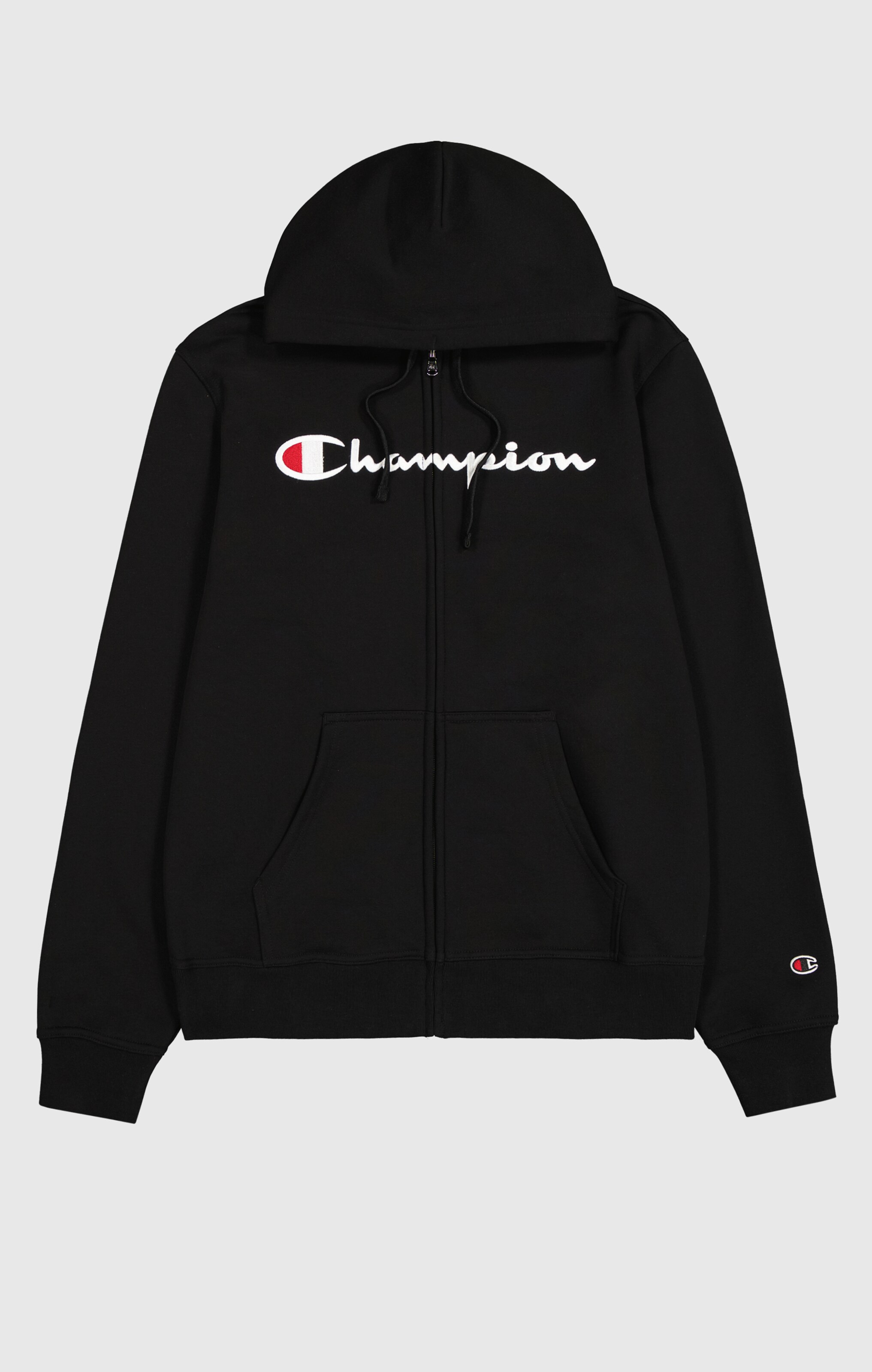 Champion Authentic Athletic Apparel Sweat jacket in Black ABOUT YOU