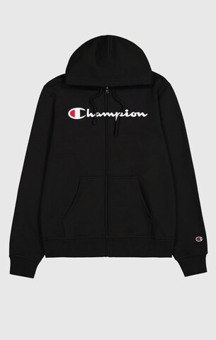 Champion Authentic Athletic Apparel Sweatjacke in Schwarz