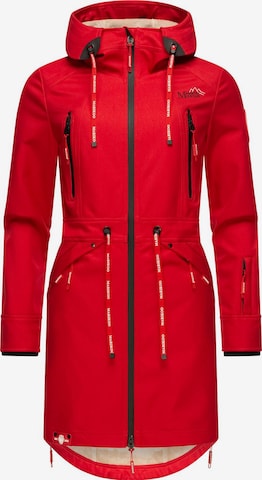 MARIKOO Функционално палто в червено: отпред