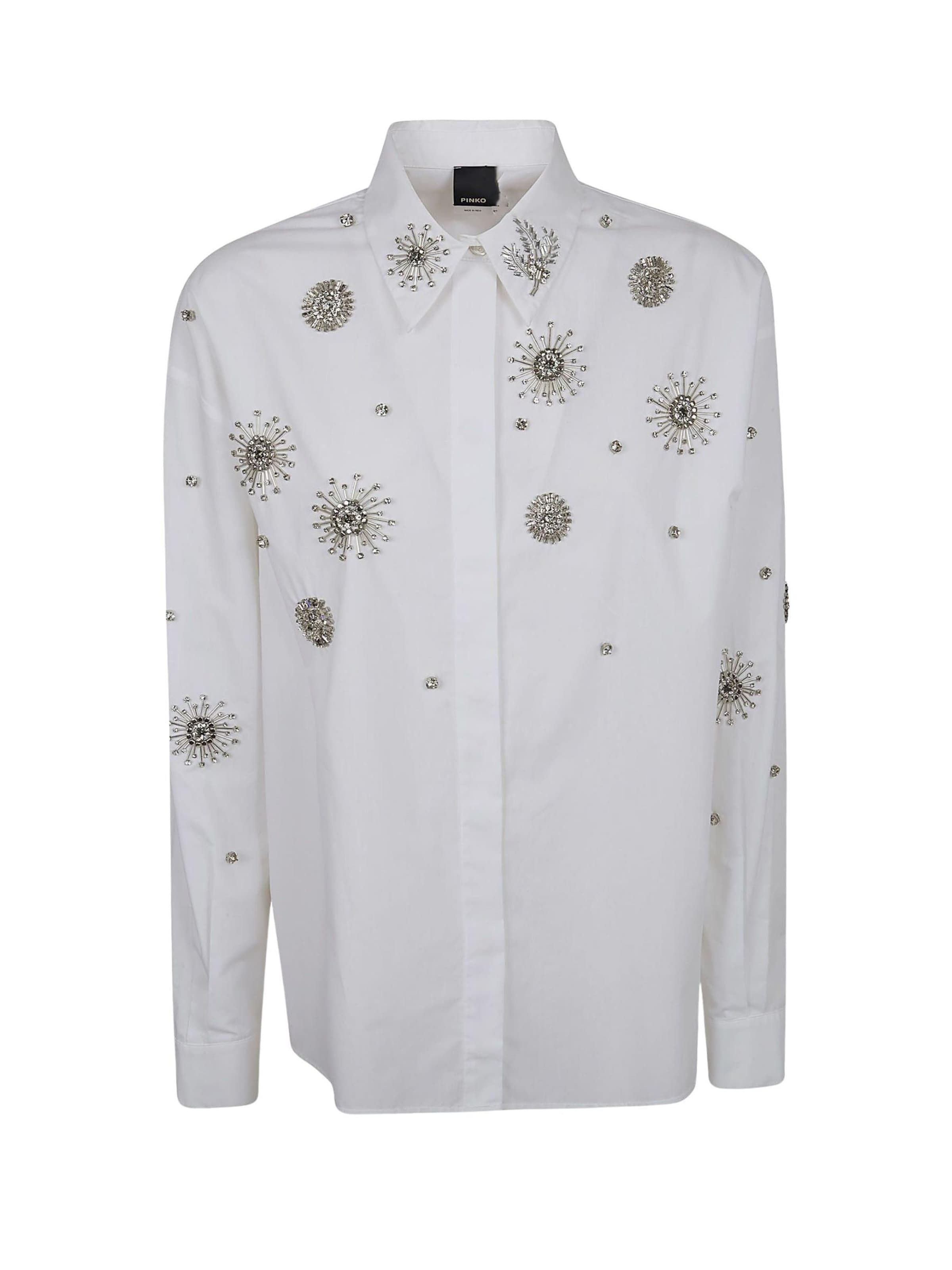 Maglietta di PINKO in bianco: frontale