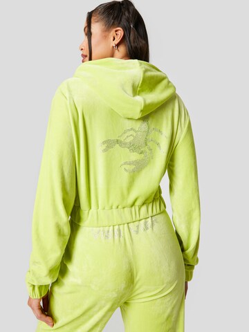 VIERVIER Sweat jacket 'Adriana' in Green