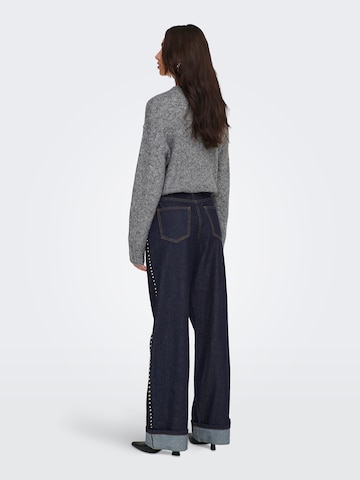 Wide leg Jeans 'ONLHOPE' di ONLY in blu