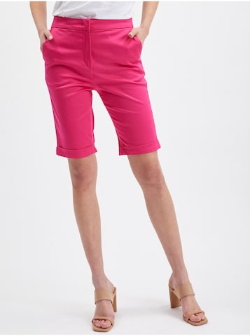Orsay Regular Pants in Pink: front