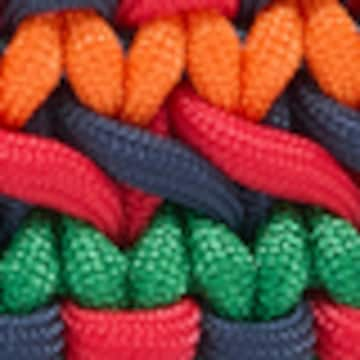 Ceinture 'De Jorio' Carlo Colucci en mélange de couleurs