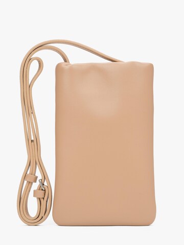 Borsa a tracolla '240317' di Estro in beige: frontale