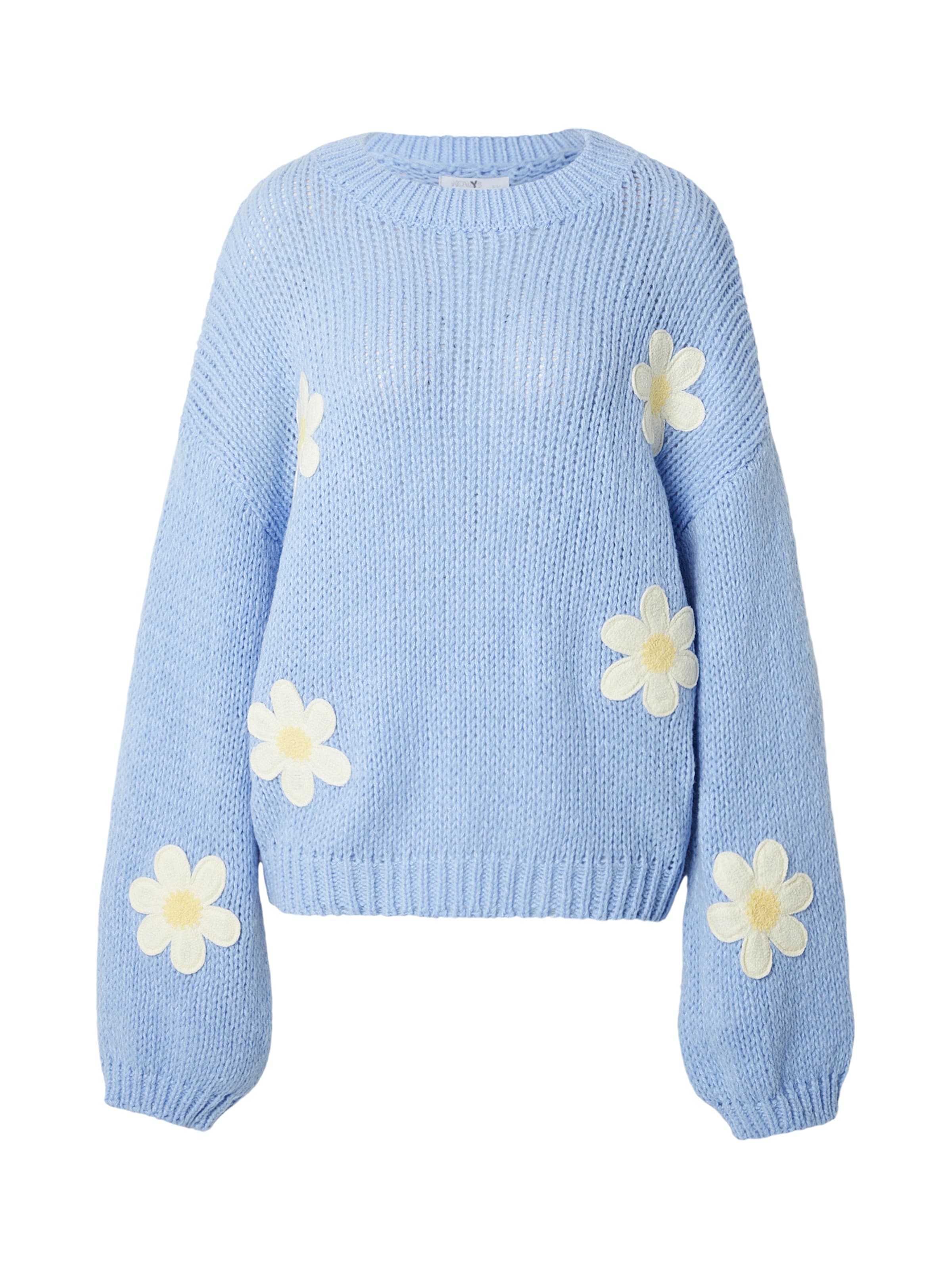 Hailys Oversized sweater 'Be44lle' in Blue: front