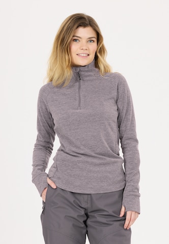 Whistler Functioneel shirt 'Kajsa' in Grijs: voorkant