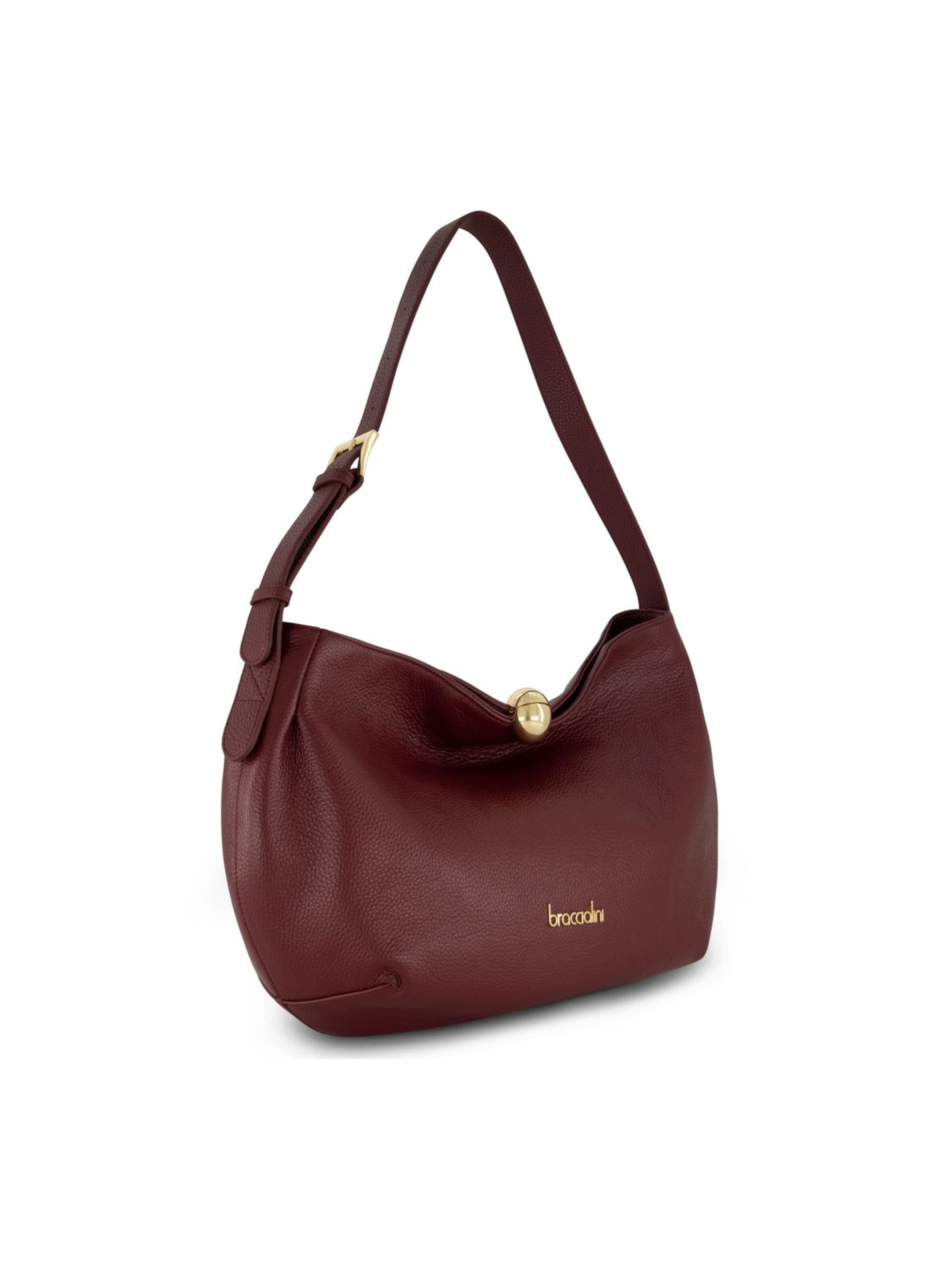 Borsa a spalla 'Ariel' di Braccialini in rosso