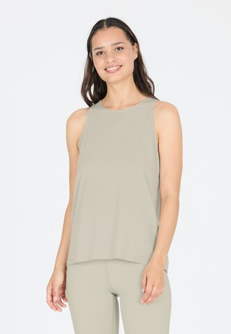 Athlecia Sporttop 'MOTA' in Beige: voorkant