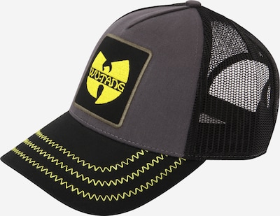 Kepurė 'Wu-Tang' iš AMPLIFIED, spalva – geltona / antracito spalva / juoda, Prekių apžvalga