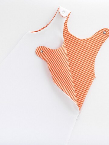 PAPATE Sovepose 'Organic Cotton Mid Season Sleeping Bag' i hvid