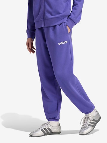 ADIDAS SPORTSWEAR Tapered Urheiluhousut värissä sininen: etupuoli
