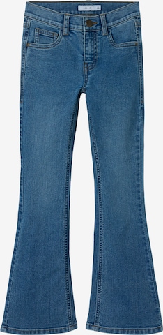 NAME IT Bootcut Džíny 'NKFPolly' – modrá: přední strana