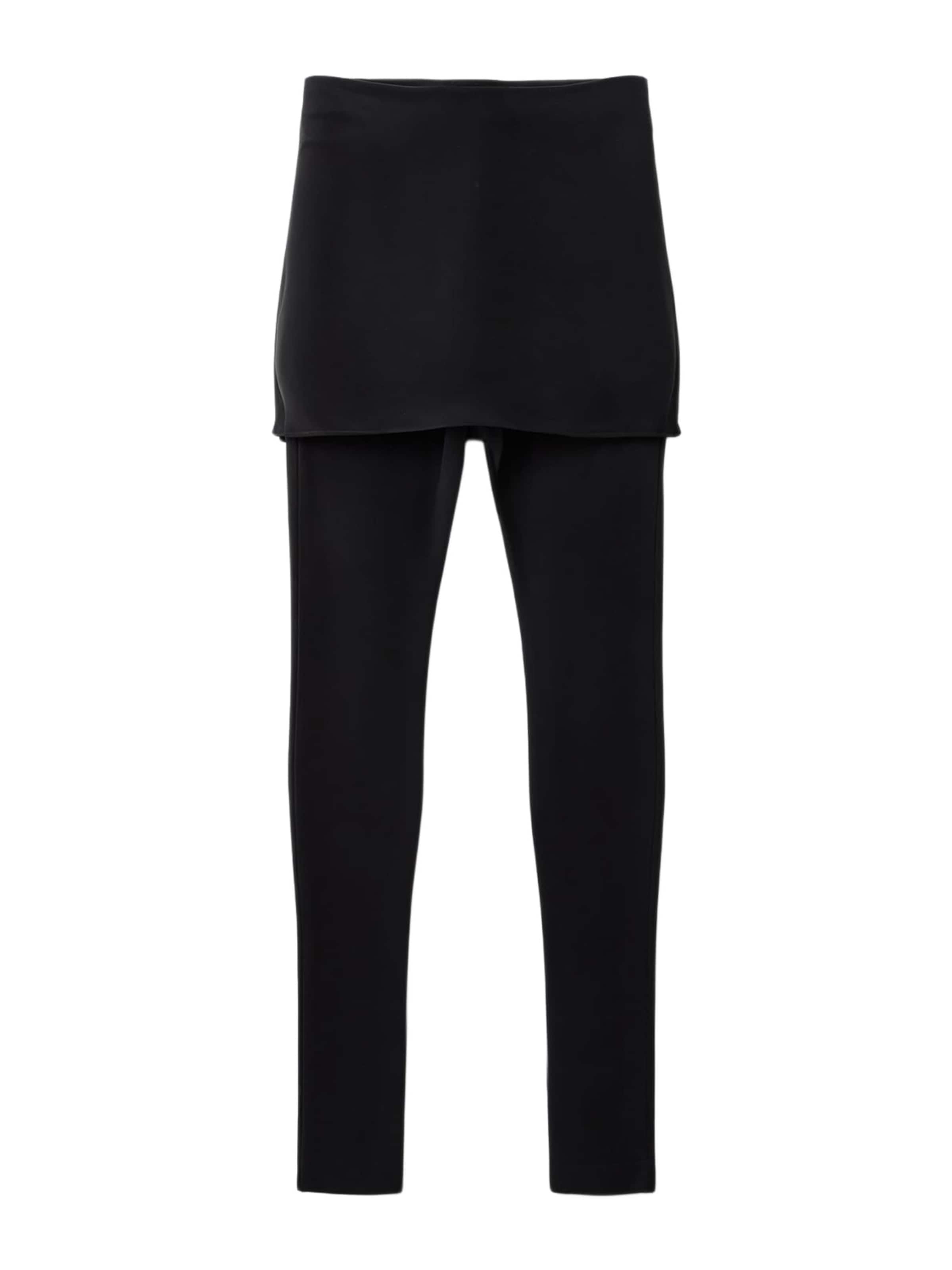 AllSaints - Skinny Leggings 'Raffi' en negro: frente