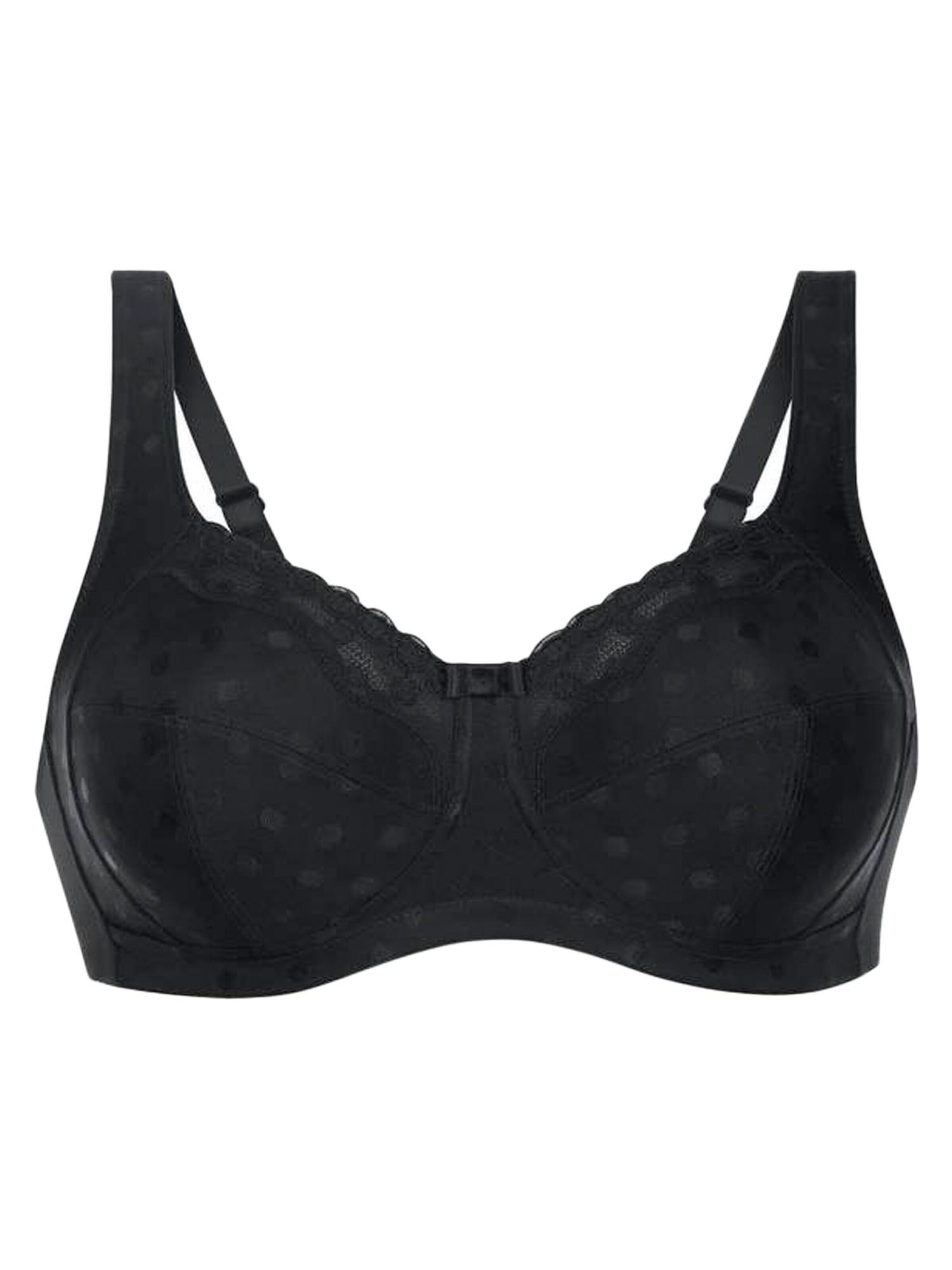 ANITA Minimiser Bra 'Airita' in Black: front