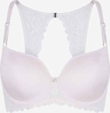 LingaDore T-shirt Bra in White: front