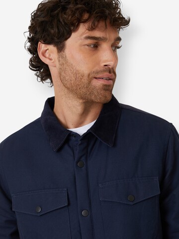 Threadbare Hemdjacke 'Cottage' in Blau