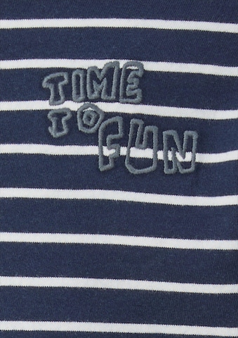 s.Oliver Shirt in Blauw: voorkant