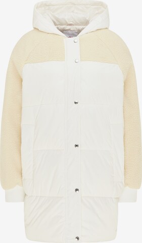 Manteau d’hiver MYMO en blanc : devant