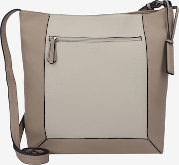 Sac bandoulière 'Nara' TOM TAILOR en beige : devant