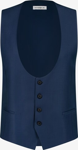 Prestije Suit Vest in Blue: front