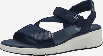 TAMARIS Sandals in Blue: front