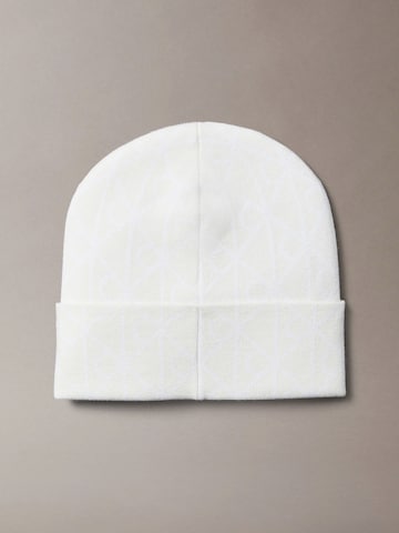 Calvin Klein Czapka w kolorze beżowy