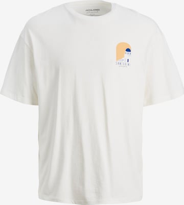 T-Shirt 'HOLIDAY' JACK & JONES en blanc : devant