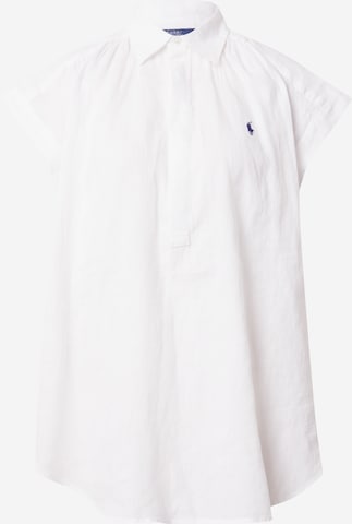 Chemisier Polo Ralph Lauren en blanc : devant