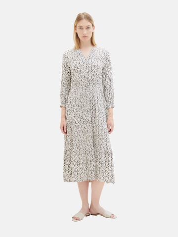 TOM TAILOR Shirt Dress in Grey