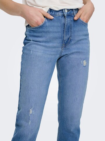 ONLY Regular Jeans i blå