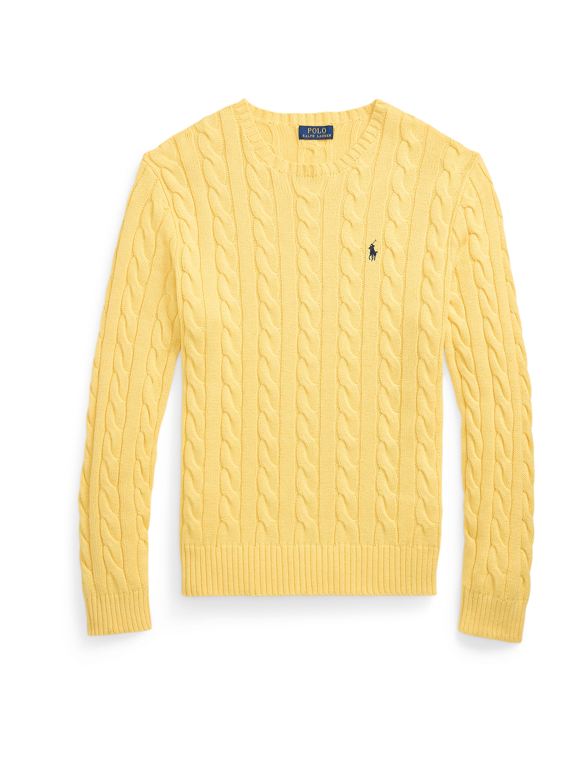 Polo Ralph Lauren Pullover &#x27;DRIVER&#x27; i gul: forside