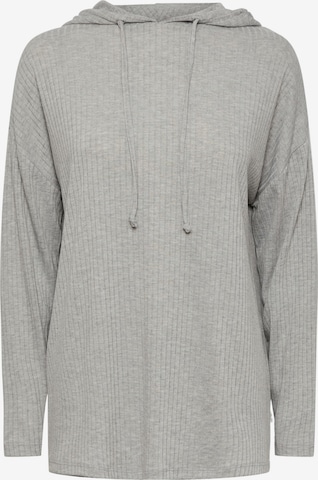 PIECES Sweater 'MOLLY' in Grey: front