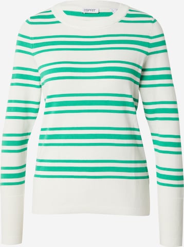 Pull-over ESPRIT en vert : devant