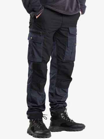 Regular Pantalon outdoor 'Leviathan' normani en bleu