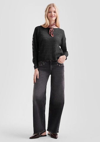 Pull-over QS en noir