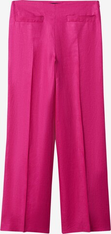 MANGO Kalhoty s puky 'Smart' – pink: přední strana