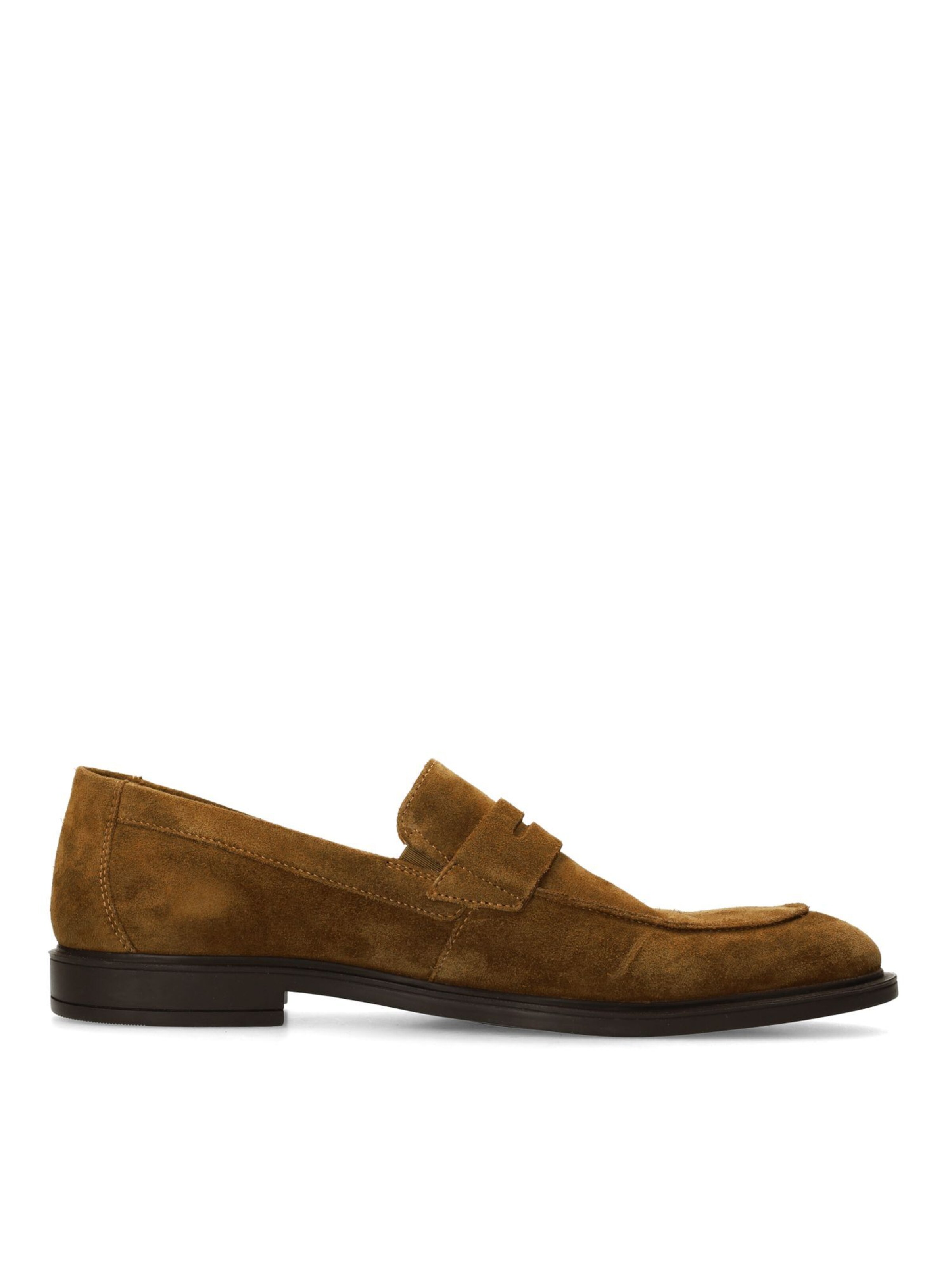 MANFIELD Moccasins in Brown: front