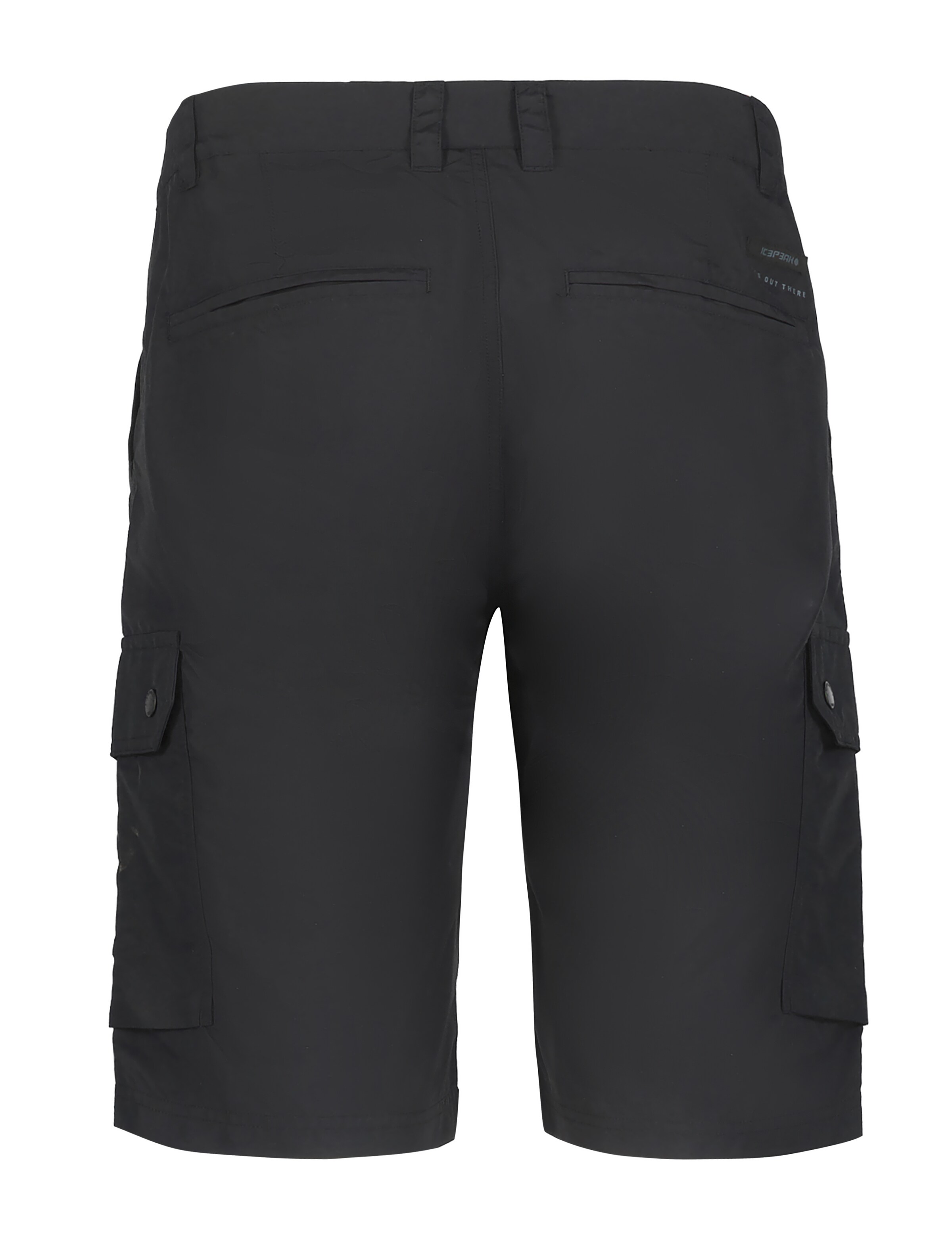 ICEPEAK Regular Outdoor Pants 'Anzio' in Black