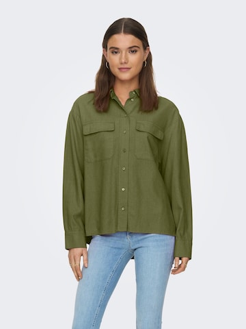 ONLY Blouse 'Caro' in Green: front