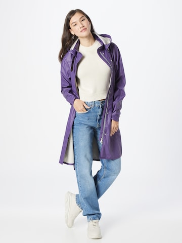 ILSE JACOBSEN Funkční kabát – fialová